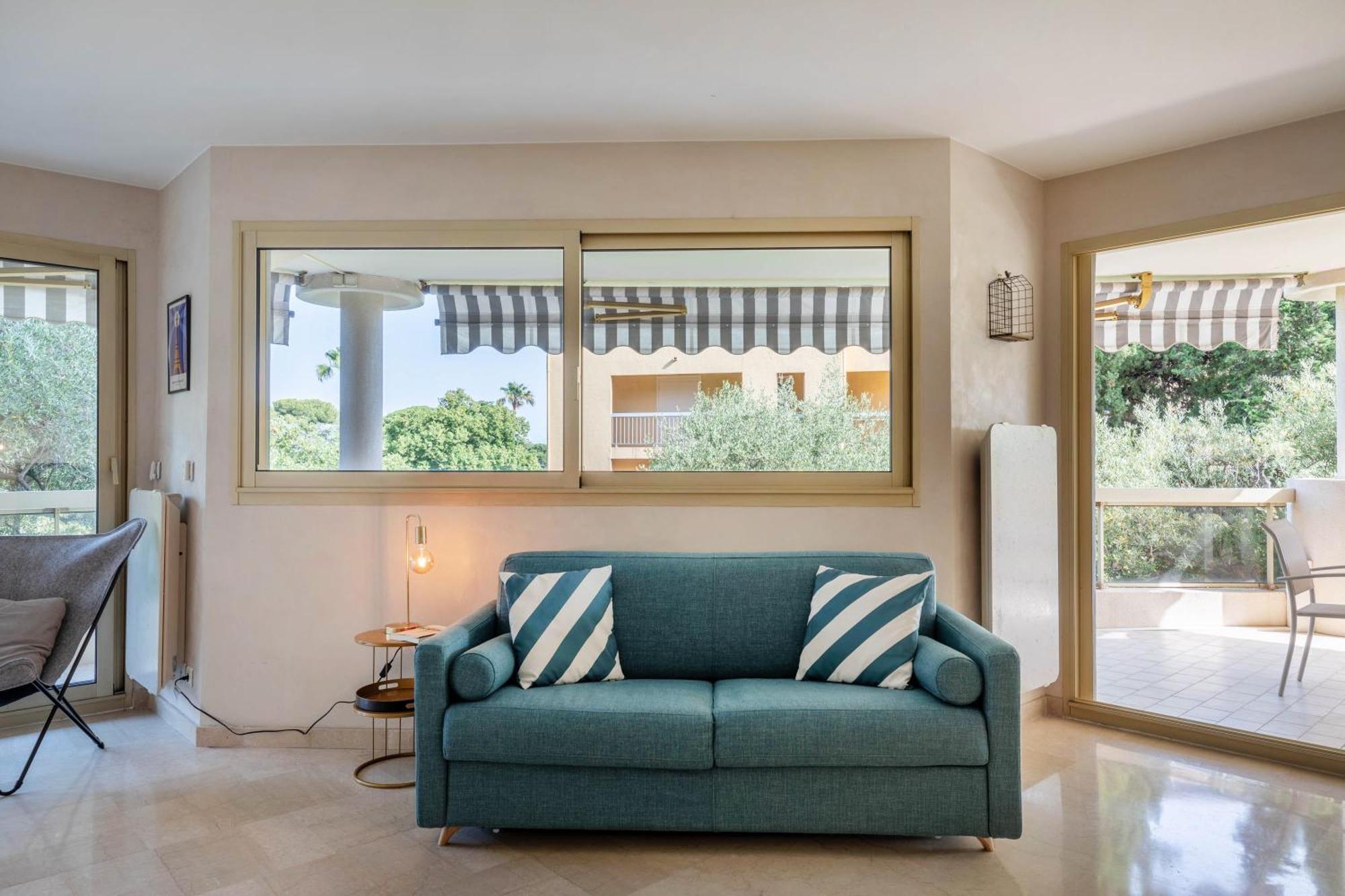 Apartmán Tanit Piscine, 6 Couchages, Parking Antibes Exteriér fotografie